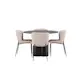 Spisegruppe Venture Home Olivia med 4 Modesto Stoler