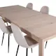 Spisegruppe Venture Home Shy med 6 Pobbie Stoler Fløyel