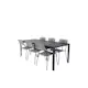 Spisegruppe Venture Home Bront med 6 Leon Spisestoler