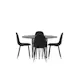Spisegruppe furniture/fashion Stone med 4 Polar Stoler