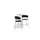 Spisegruppe Venture Home Bistro Ø60 cm med 2 stk Lui Stoler