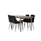 Spisegruppe Venture Home Andy med 4 Night Stoler