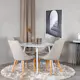 Spisegruppe Venture Home Plake1 med 4 Laura Stoler Polyester Rundt