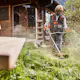 Ryddesag STIHL FS 131 inkl Sele og Tre Skjæreutstyr