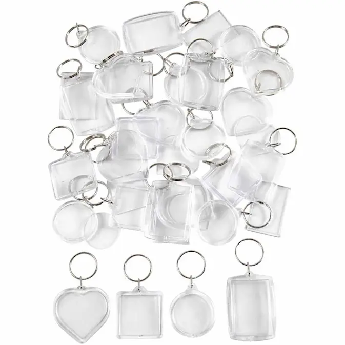 Nøkkelringer Creativ Company Berlocker Str 40-50 mm 1 Pk