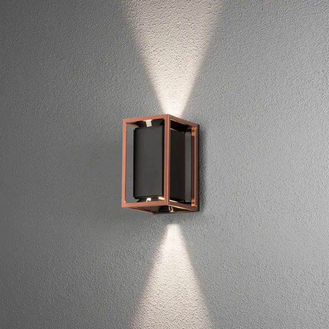 Vegglampe Gnosjö Konstsmide Vale 2xGU10