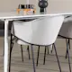 Spisegruppe Venture Home Silar 180 med 6 stk Evelina Stoler