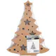 Pappfigur Creativ Company med Innebygd lys Juletre 27x4x21,5 cm 1 stk