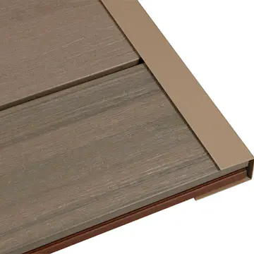 Avslutningslist Kirkedal Heimdal 30x25x50x3000 mm