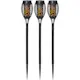 Solcelle Fakkel Star Trading Flame Mini Torch Kampanje 3-pk Skumring