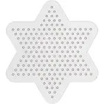 Perleplate Creativ Company Stjerne 10 stk/1 Pk