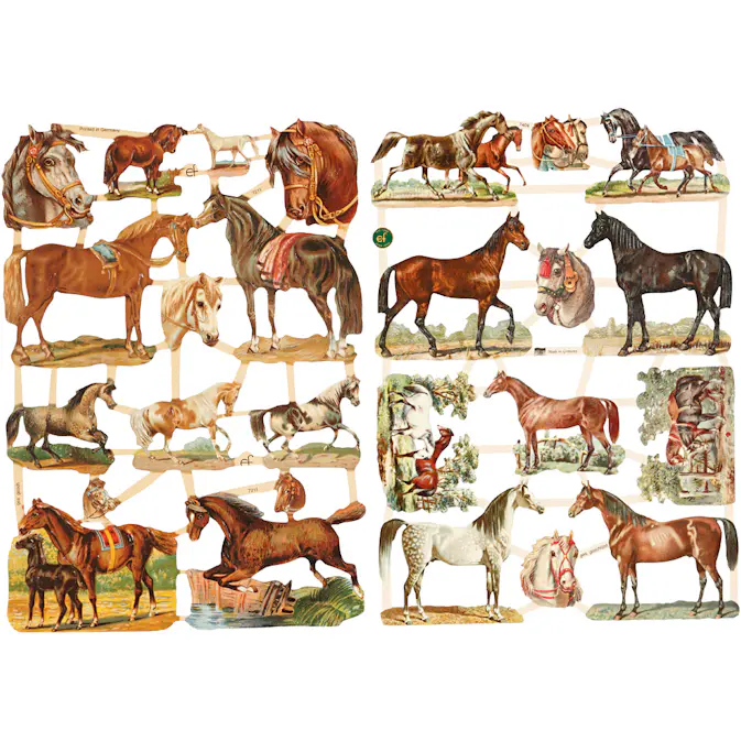 Glansbilder Creativ Company Hester 165x235 cm 2 Ark/1 Pk