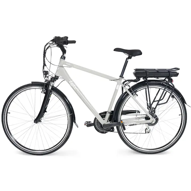 Elsykkel Lyfco Herre 28" - Elian 10,4 Ah Sølv