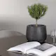 Spisegruppe Venture Home Kaseidon Ø100 cm med 4 stk Evelina Stoler