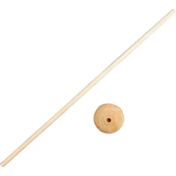 Pinne Creativ Company med Fot Hullstr 6 mm 10 Sett/1 Pk