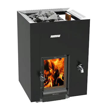 Badstueovn Harvia Linear 22 RS GreenFlame