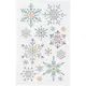 Klistremerker Creativ Company Diamond Snøkrystaller