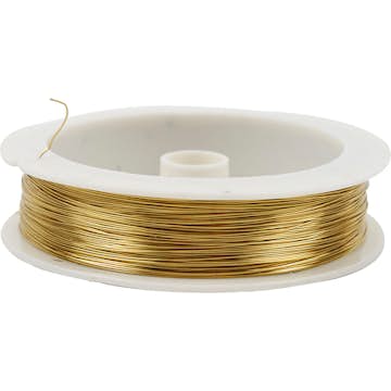 Messingtråd Creativ Company Tykkelse 0,3 mm 70 m/1 Rl