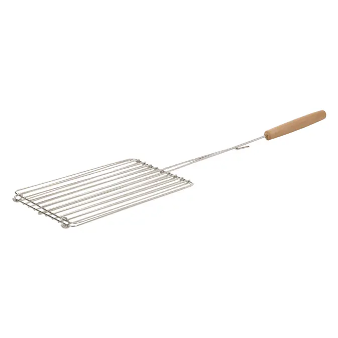 Grillrist Muurikka Rustfritt Stål/Tre