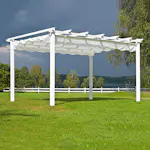 Pergola Hillerstorp Skanör Hvit