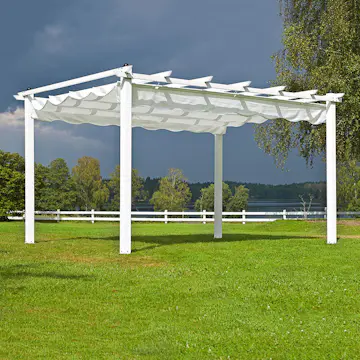 Pergola Hillerstorp Skanör Hvit