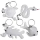 Stoffigurer Creativ Company Hvit 4-8 cm 4 stk/1 Pk