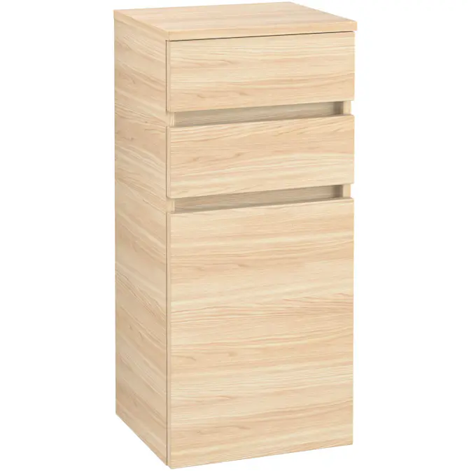 Väggskåp Villeroy & Boch Legato med 2 Lådor och 1 Dörr 400 mm