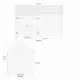 Utebod PLUS Classic Multi Hagehus 2 Moduler Dobbeldør Lukket 10m2