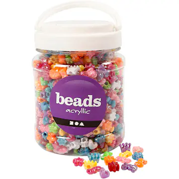 Figurmix Creativ Company Ass Farger D10 mm Hullstr 3 mm 700 ml/1 Pk