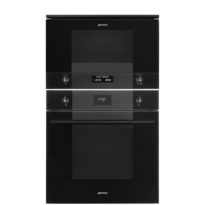 Ovn- og Mikrobølgepakke Smeg SFP6101TB3 + MP122B3 Selvrensende Ovn