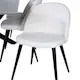 Spisegruppe Venture Home med Piata Spisebord og 6 Valentina Spisestoler