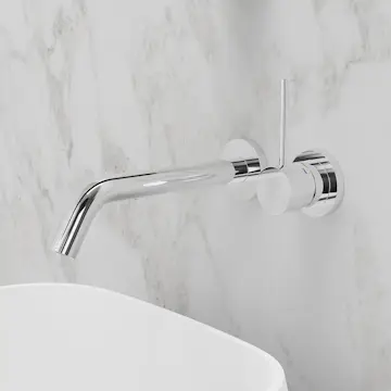 Tvättställsblandare Scandtap Steel Harmonized 1 för Inbyggnad