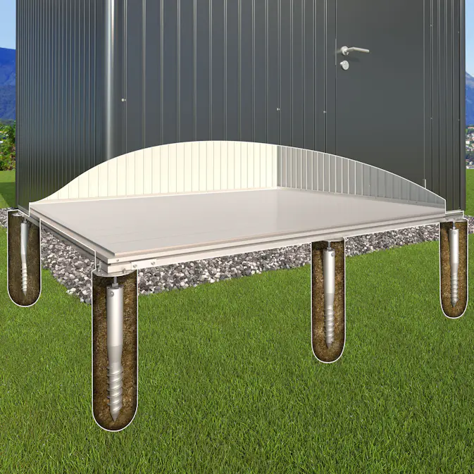Fundament SmartBase PLUS Biohort Utstyrsskap 90