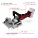 Lamellfres Einhell TE-BJ 18V Uten Batteri og Lader