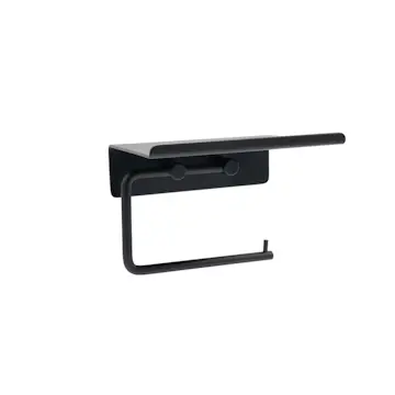 Toalettpapirholder Beslag Design Base med Hylle
