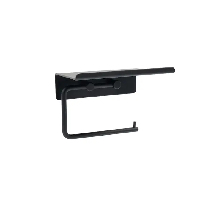 Toalettpapirholder Beslag Design Base med Hylle