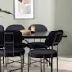 Spisegruppe Venture Home Astrid med 6 Stella Stoler