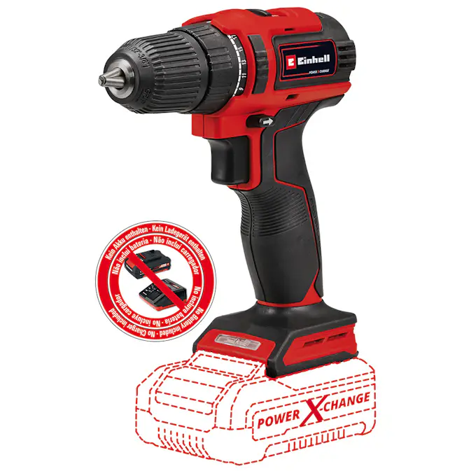 Borskrutrekker Einhell TE-CD 18/40 BL Solo