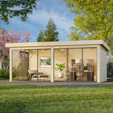 Hagestue Palmako Lenna 16,6 m2 Set 402 Slide