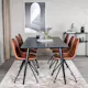 Spisegruppe Venture Home Dipp med 6 Polar Spin Stoler