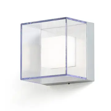 Vegglampe Gnosjö Konstsmide Sanremo 6W High Power LED Alu