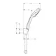 Dusjholdersett Hansgrohe Croma