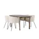 Spisegruppe Venture Home Andy med 4 Berit Stoler