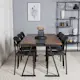 Spisegruppe Venture Home Jakarta med 6stk Polly Stoler