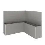 Levegg Biohort til Belvedere Plantekasse L-Form 91x201x201 cm