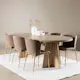 Spisegruppe Venture Home Bootcut 230 med 6 stk Modesto Stoler