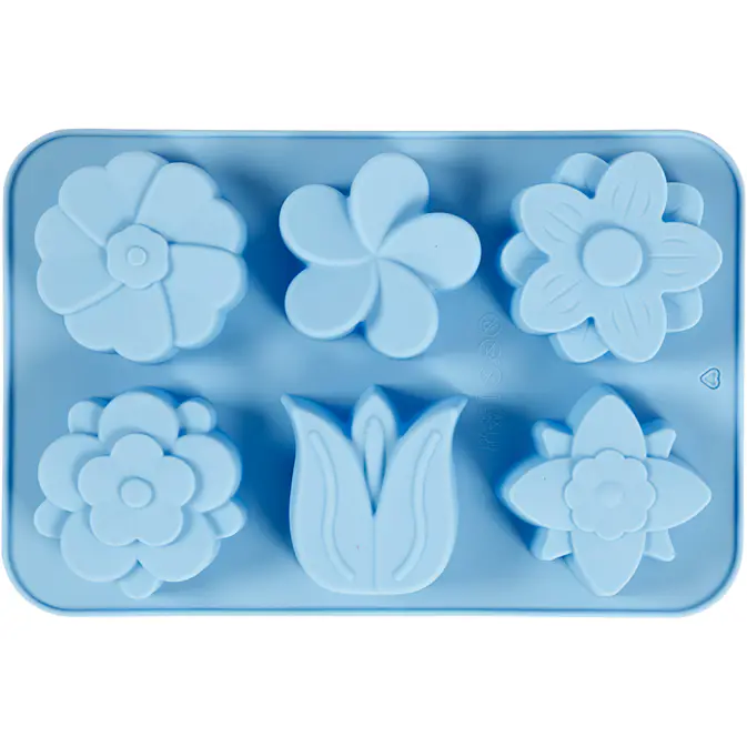 Silikonform Creativ Company Blomster Hullstr 60x75 mm 75 ml 1 stk