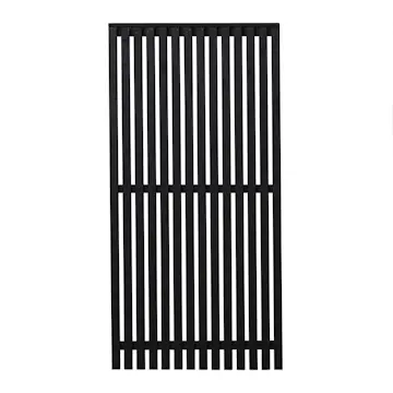 Gjerde PLUS Sendai Grunnet Sort 90×180 cm