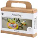 Hobbysett Creativ Company Mini DIY Kit Modellering Påskefamilie