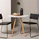Spisegruppe Venture Home Danburi Ø 60 cm med 2 Kenth Stoler